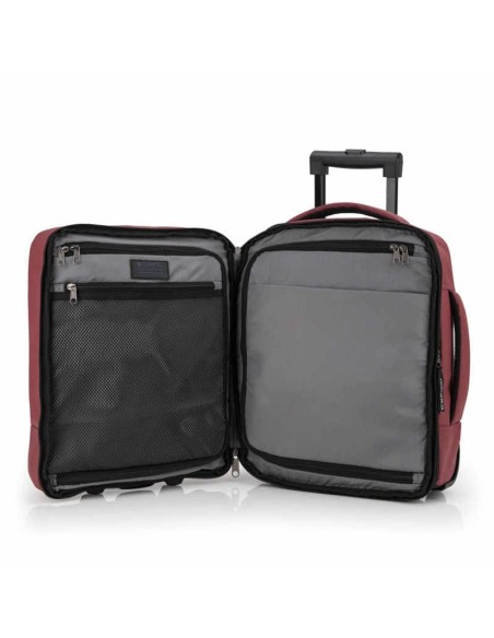 Mochila con ruedas CANADA burdeos gabol
