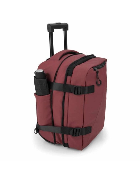 Mochila con ruedas CANADA burdeos gabol