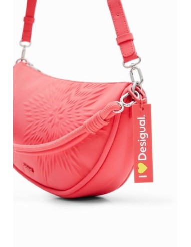 Bolso Desigual Ovalado Estrella Coral