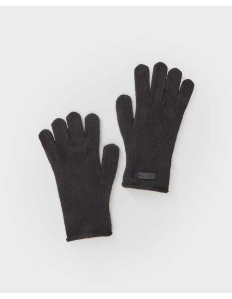 Guantes Yerse de punto 100% lana Negros