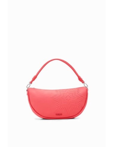 Bolso Desigual Ovalado Estrella Coral