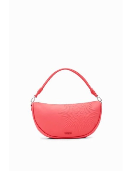 Bolso Desigual Ovalado Estrella Coral