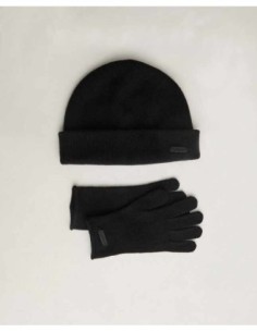 Guantes Yerse de punto 100% lana Negros 2