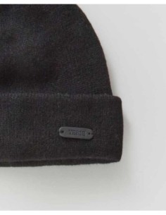 Gorro Yerse de punto 100% lana Negro 2