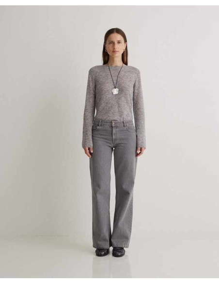 Jeans Yerse algodón orgánico gris