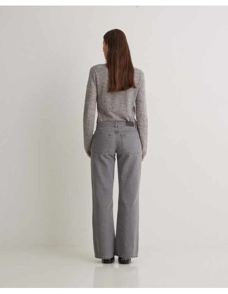 Jeans Yerse algodón orgánico gris