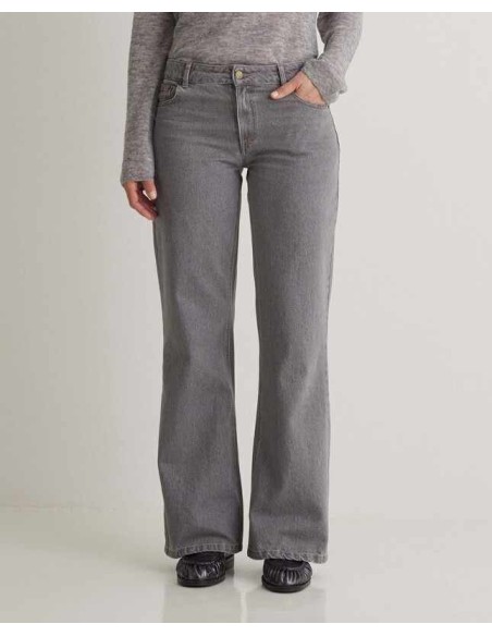Jeans Yerse algodón orgánico gris