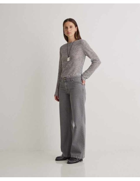 Jeans Yerse algodón orgánico gris