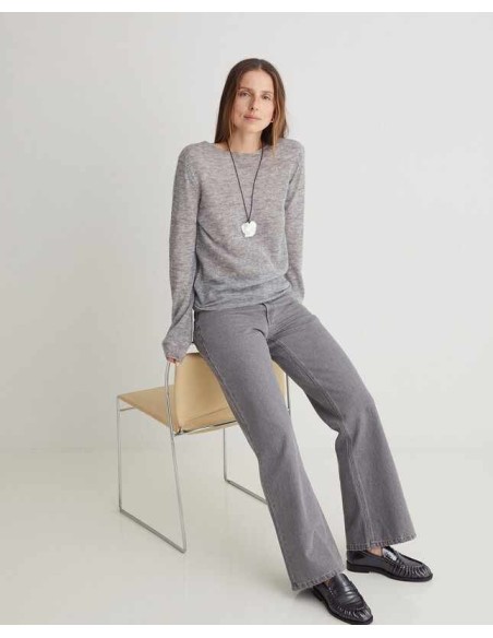 Jeans Yerse algodón orgánico gris