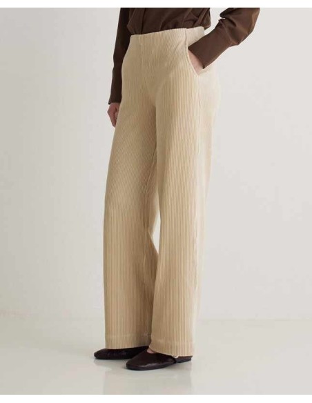 Pantalón Yerse pana mezcla algodón natural