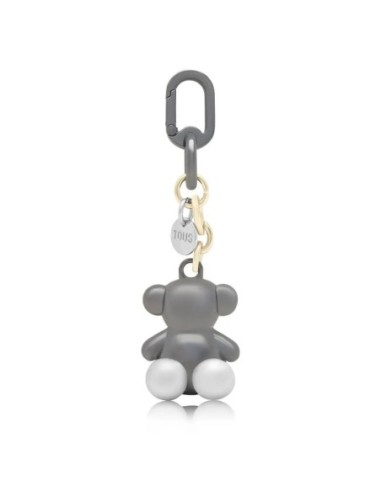 Llavero metal negro y dorado Bold Bear Tous