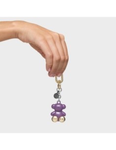 Llavero metal lila y rosa Bold Bear Tous 2