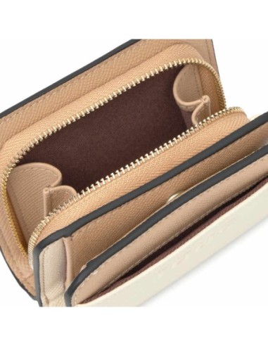 Cartera mediana beige arena TOUS Doble Audree Saffiano