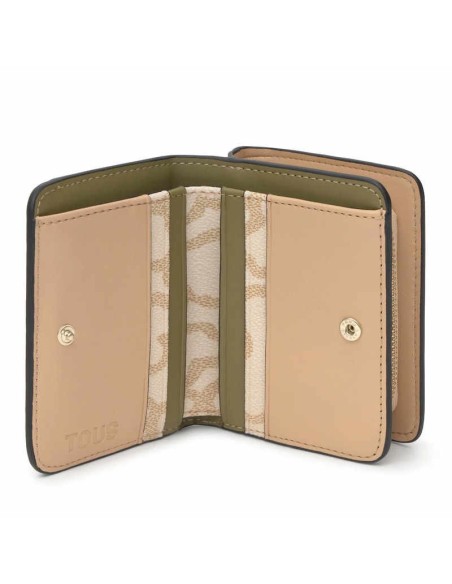 Billetera mediana camel Kaos Icon Tous