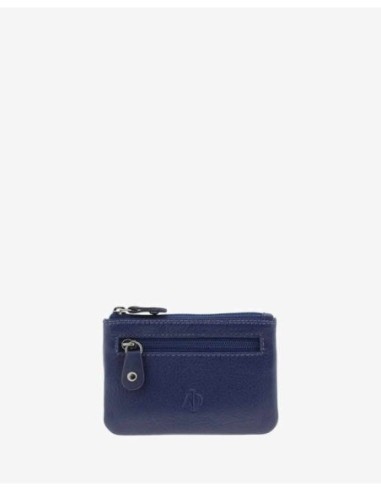 Monedero de piel Unisex Adapell Azul Marino