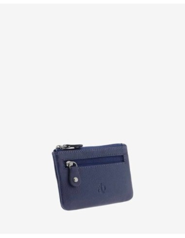 Monedero de piel Unisex Adapell Azul Marino