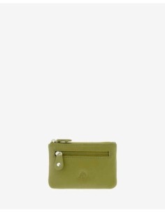 Monedero de piel Unisex Adapell Verde Oliva