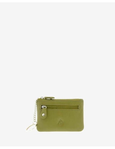 Monedero de piel Unisex Adapell Verde Oliva