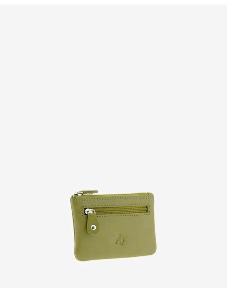 Monedero de piel Unisex Adapell Verde Oliva