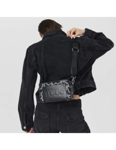 Bandolera Reporter Tous Kaos Pix Soft Negro