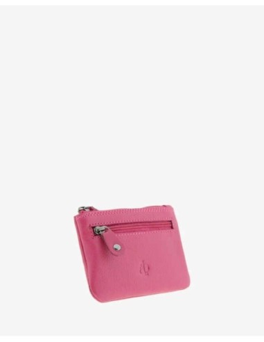 Monedero de piel Unisex Adapell Magenta