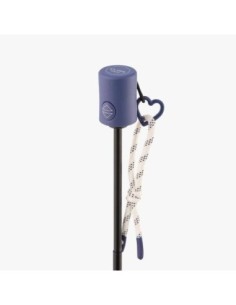 Paraguas plegable Vichy Bisetti azul 2