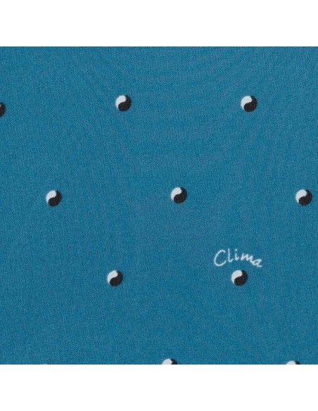 Paraguas plegable Dots Bisetti Turquesa