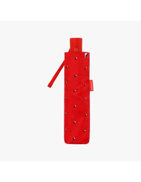 Paraguas plegable Dots Bisetti Rojo