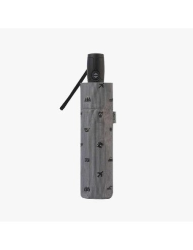 Paraguas plegable Adventure Bisetti Gris