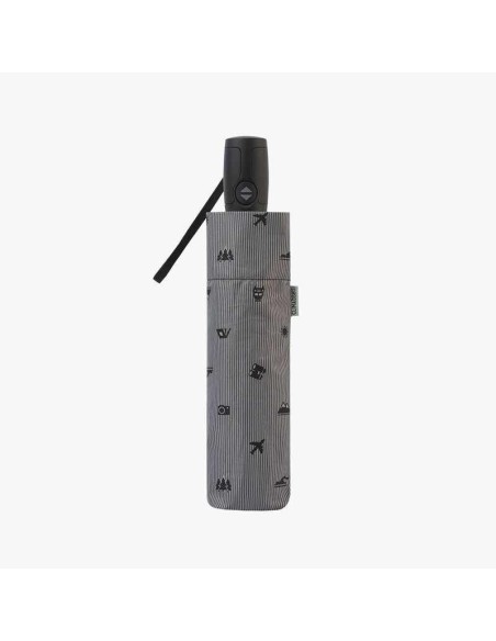 Paraguas plegable Adventure Bisetti Gris