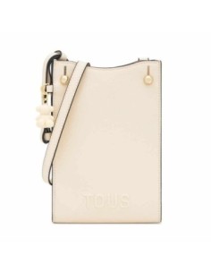 Funda de móvil colgante beige TOUS Back to basics