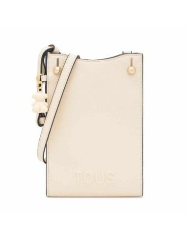 Funda de móvil colgante beige TOUS Back to basics