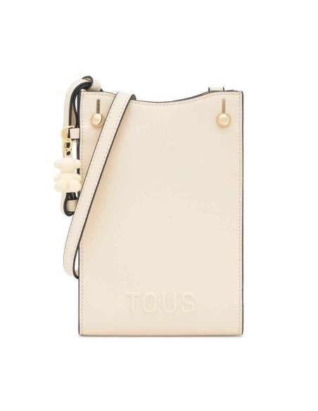 Funda de móvil colgante beige TOUS Back to basics