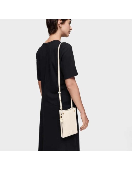 Funda de móvil colgante beige TOUS Back to basics