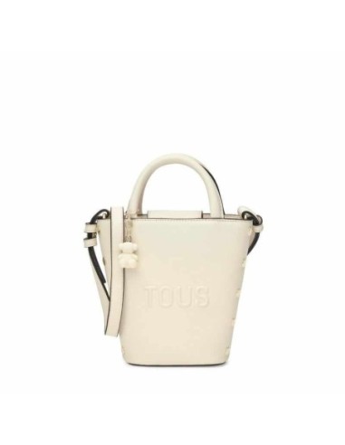 Mini bolso beige TOUS Back to basics