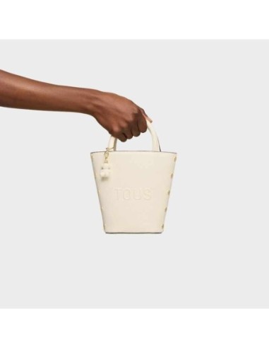 Mini bolso beige TOUS Back to basics