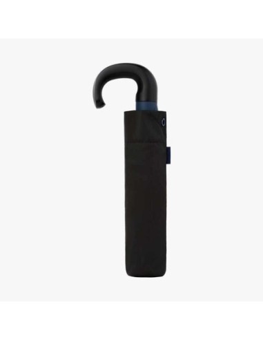 Paraguas plegable bisetti con mango negro-azul