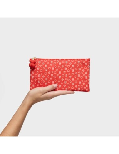 Neceser mediano rojo TOUS Bear Anniversary