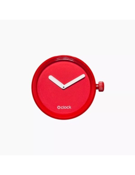 Mecanismo O Bag tono sobre tono o clock Rojo