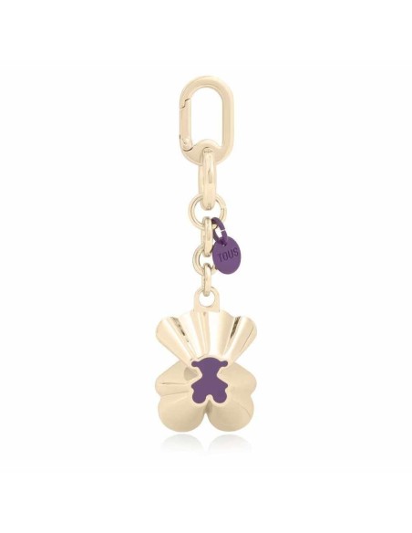 Llavero lila dorado TOUS trunk bear