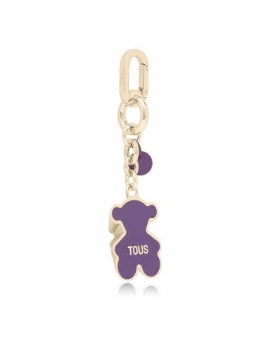Llavero lila dorado TOUS trunk bear