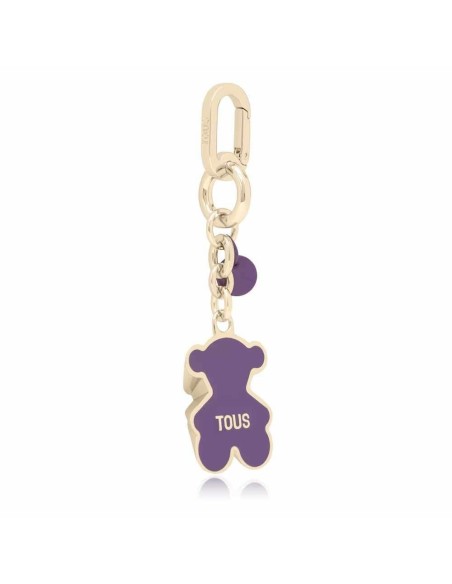 Llavero lila dorado TOUS trunk bear