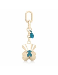 Llavero turquesa dorado TOUS trunk bear