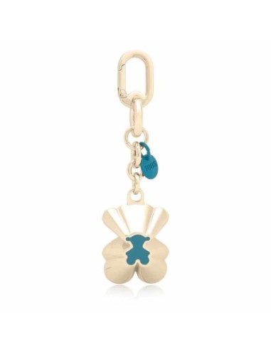 Llavero turquesa dorado TOUS trunk bear