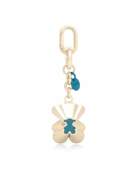 Llavero turquesa dorado TOUS trunk bear