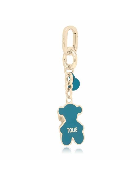 Llavero turquesa dorado TOUS trunk bear