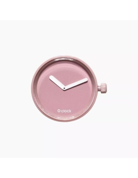 Mecanismo O Bag tono sobre tono o clock Rosa Palo