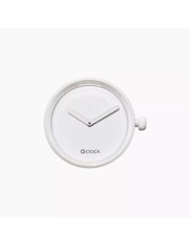 Mecanismo O Bag tono sobre tono o clock Blanco
