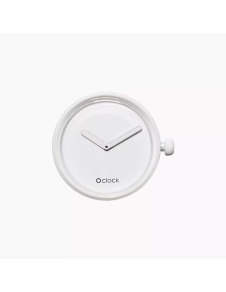 Mecanismo O Bag tono sobre tono o clock Blanco