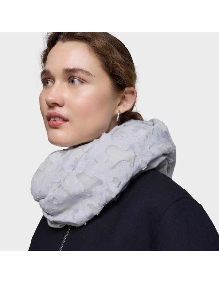 Foulard Kaos Devoré azul grisaceo TOUS